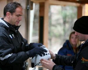 Martin Johnson, England Rugby Team Manager gearing up for Ziptrek Ecotours